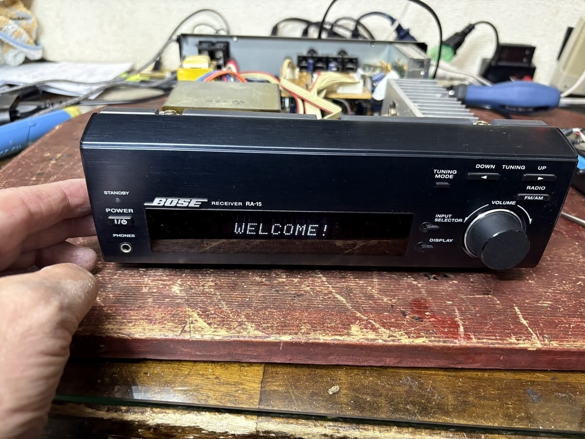 BOSE レシーバー RA-15の修理 シーズン9 ーFINALー - TomのブログⅡ