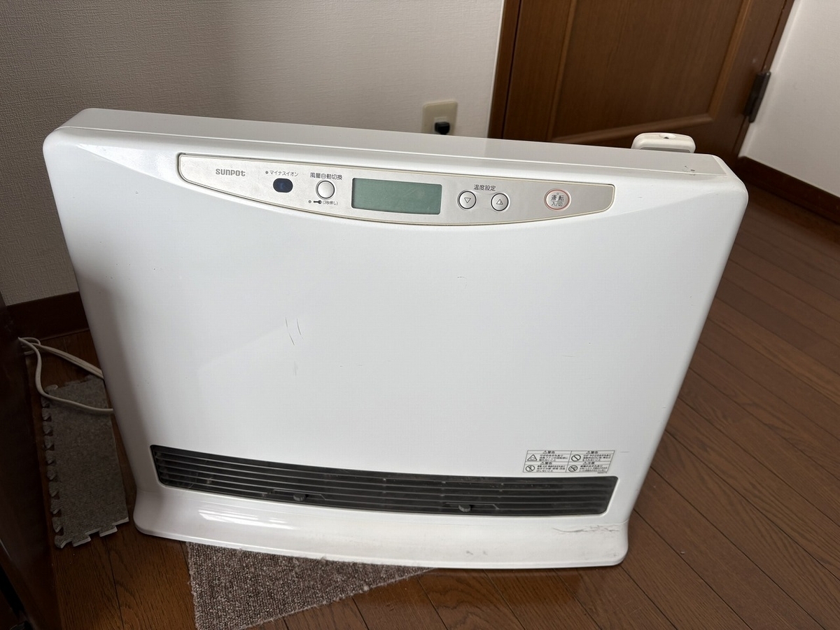 サンポット 温水ヒーター FC-63PWSの修理 ーその1ー - TomのブログⅡ