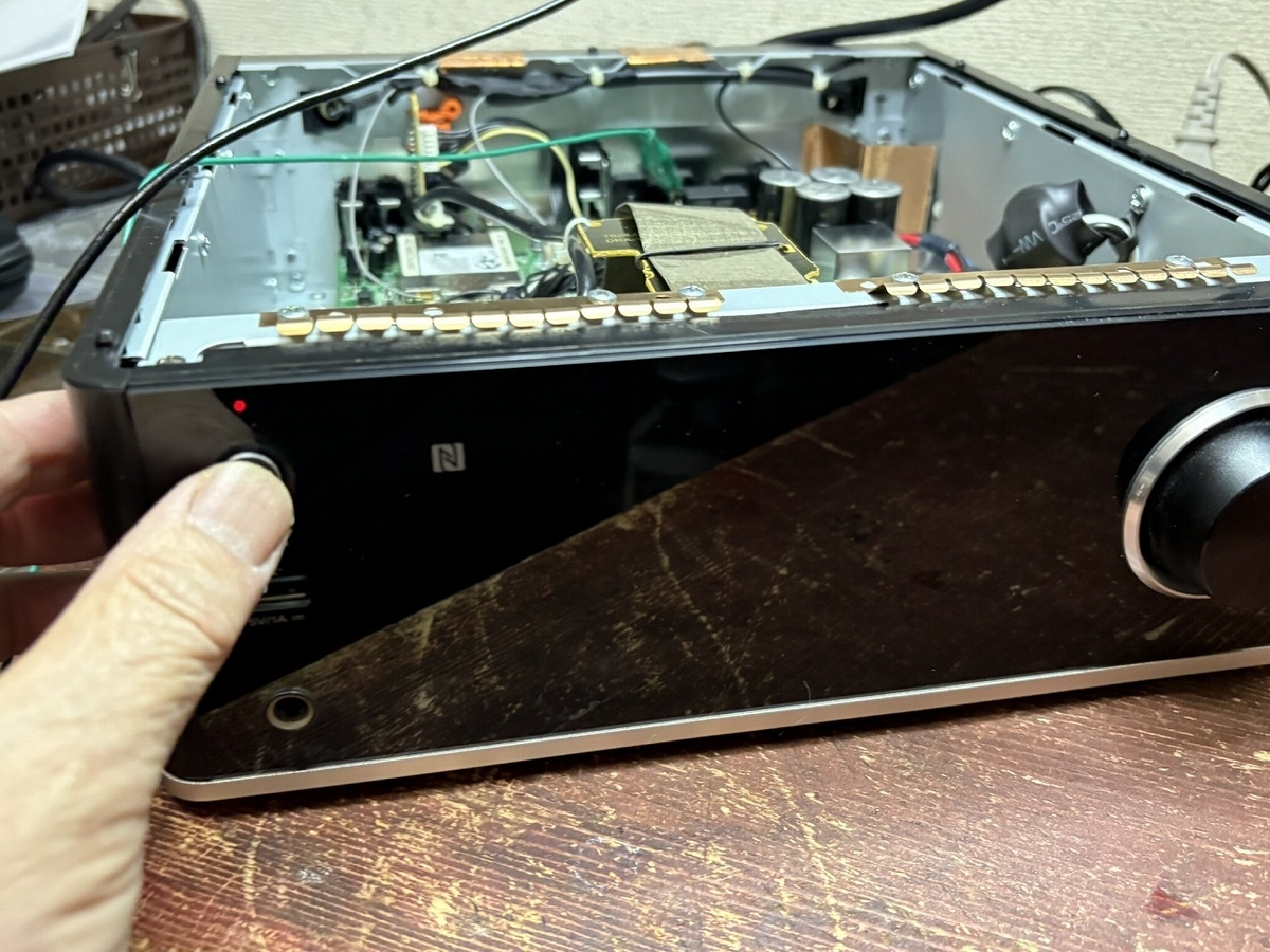 DENON デジタルアンプ DRA-100の修理 シーズン2 ーその2ー - Tomの