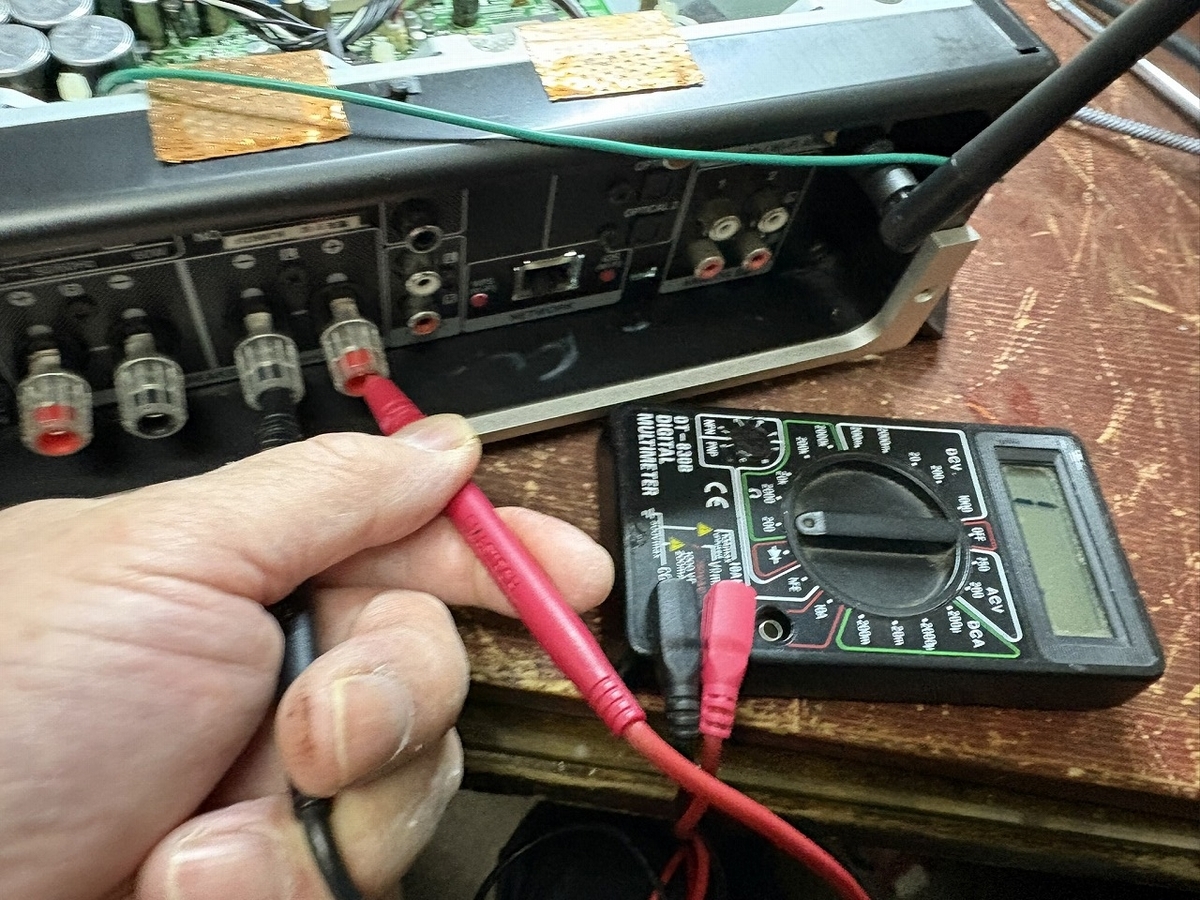 DENON デジタルアンプ DRA-100の修理 シーズン2 ーその2ー - Tomの