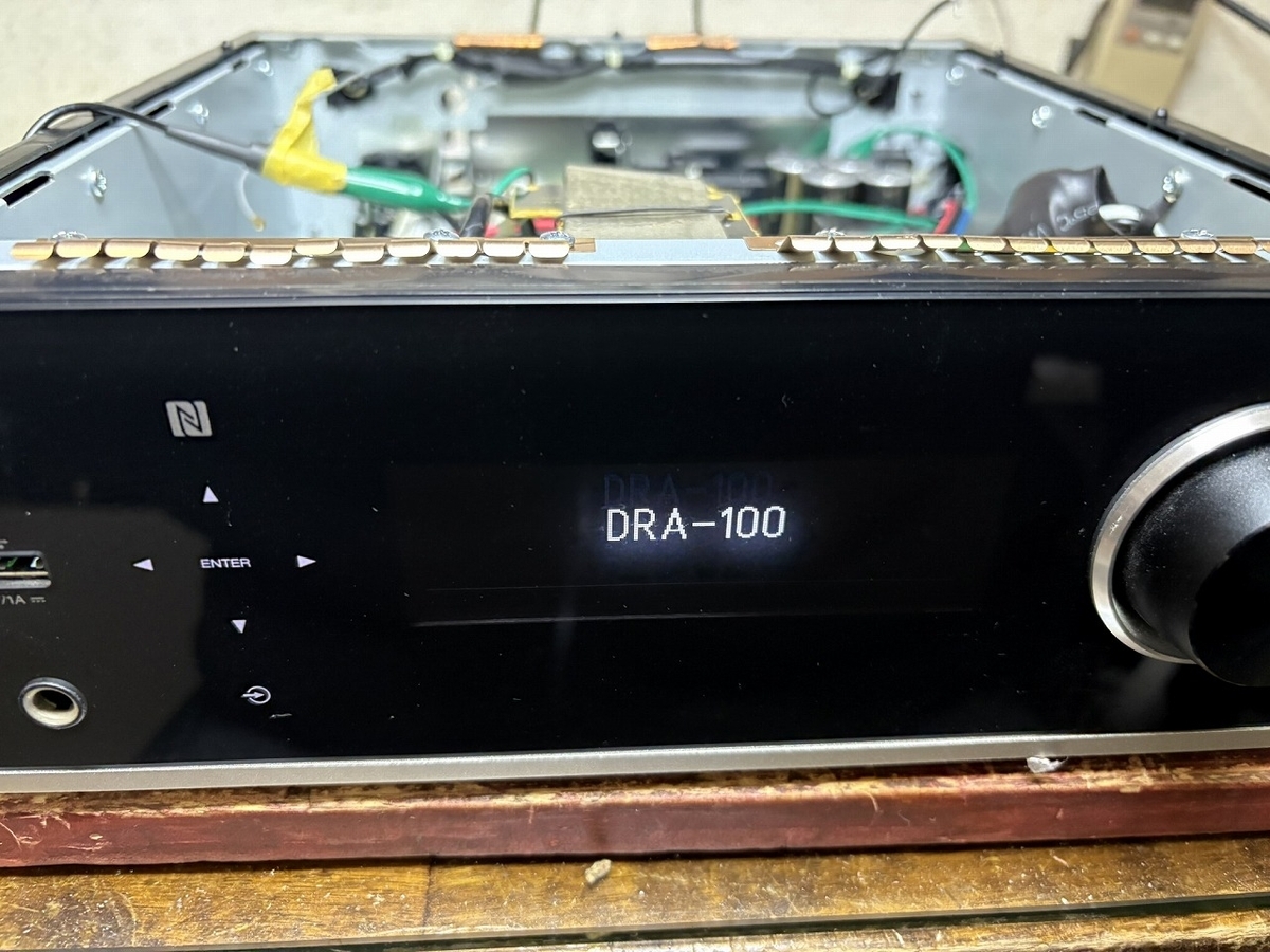 DENON デジタルアンプ DRA-100の修理 シーズン2 ーお手上げー - Tomの