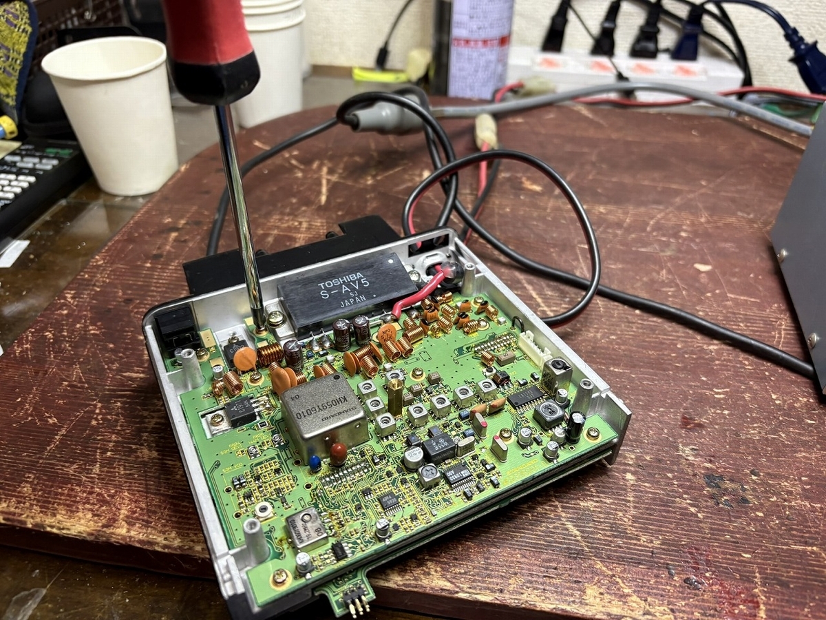 STANDARD 無線機 C-5900の修理 ーその2ー - TomのブログⅡ