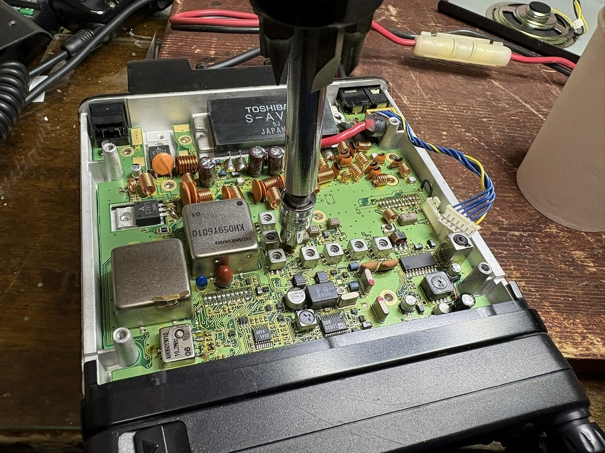STANDARD 無線機 C-5900の修理 ーその2ー - TomのブログⅡ