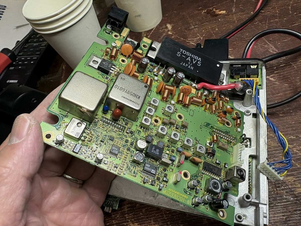STANDARD 無線機 C-5900の修理 ーその2ー - TomのブログⅡ