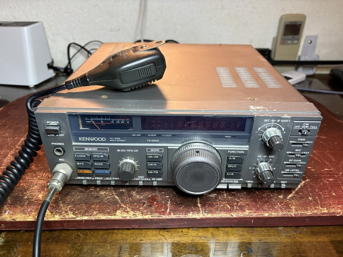 KENWOOD TS-680S 受信機 KENWOOD HF無線機 TS-680のプチ修理 - TomのブログⅡ