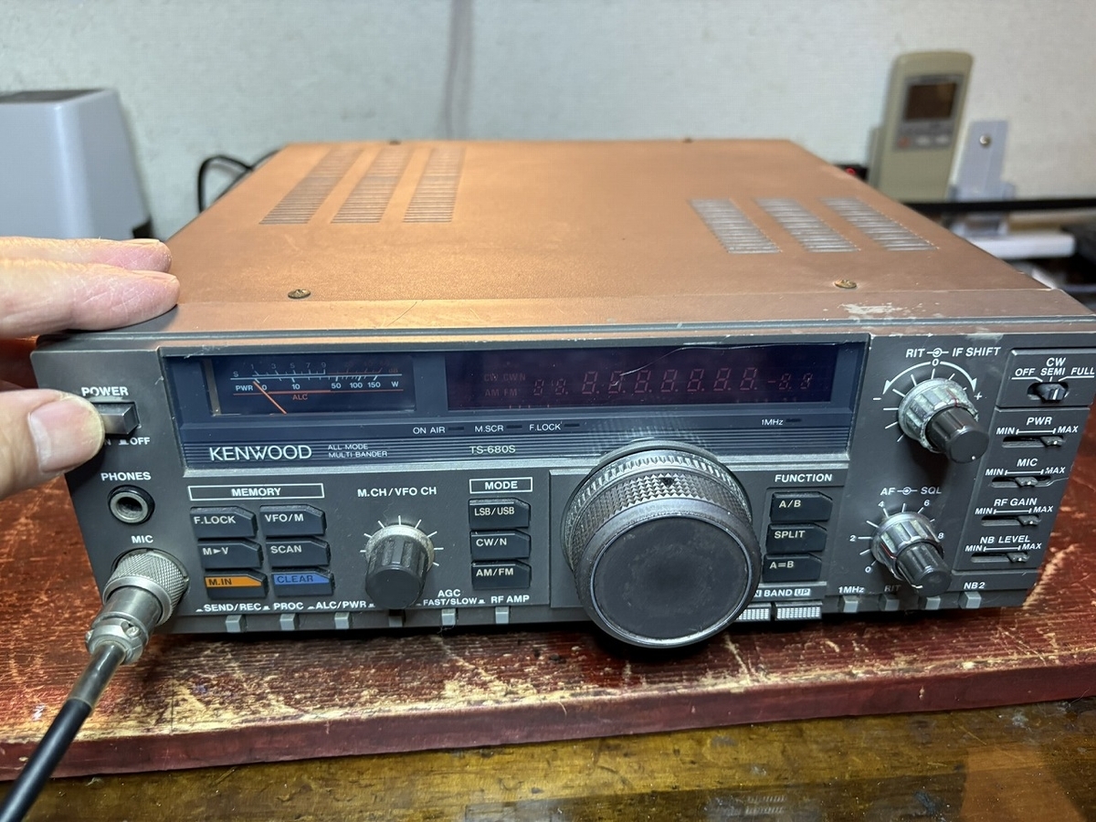 KENWOOD HF無線機 TS-680のプチ修理 - TomのブログⅡ