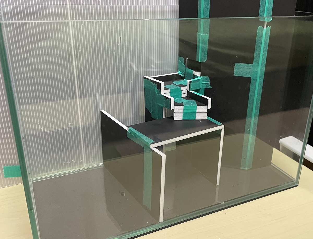 川の流れるアクアテラリウム作成② ～土台試作編～ - 淡水海水30cm生活