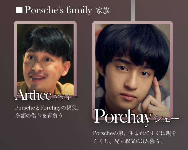 KinnPorshce】相関図で早わかり！登場人物とあらすじ紹介 - まじ