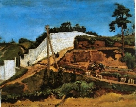 岸田劉生『道路と土手と堀』の別視点 - トムジィの日常雑記