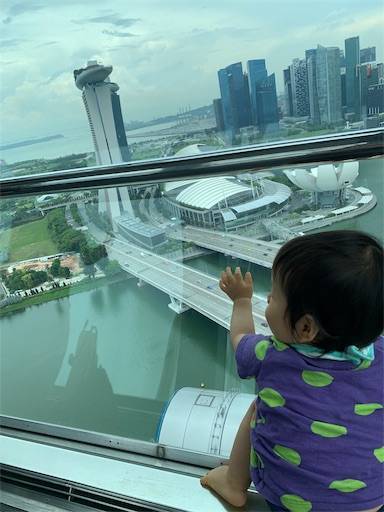 シンガポール フライヤー 写真立て お土産