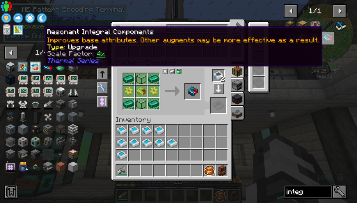 Integral Components 【Minecraft】Glacio Colonization Plan #29 Thermal Farming - tonby_oxideのブログ