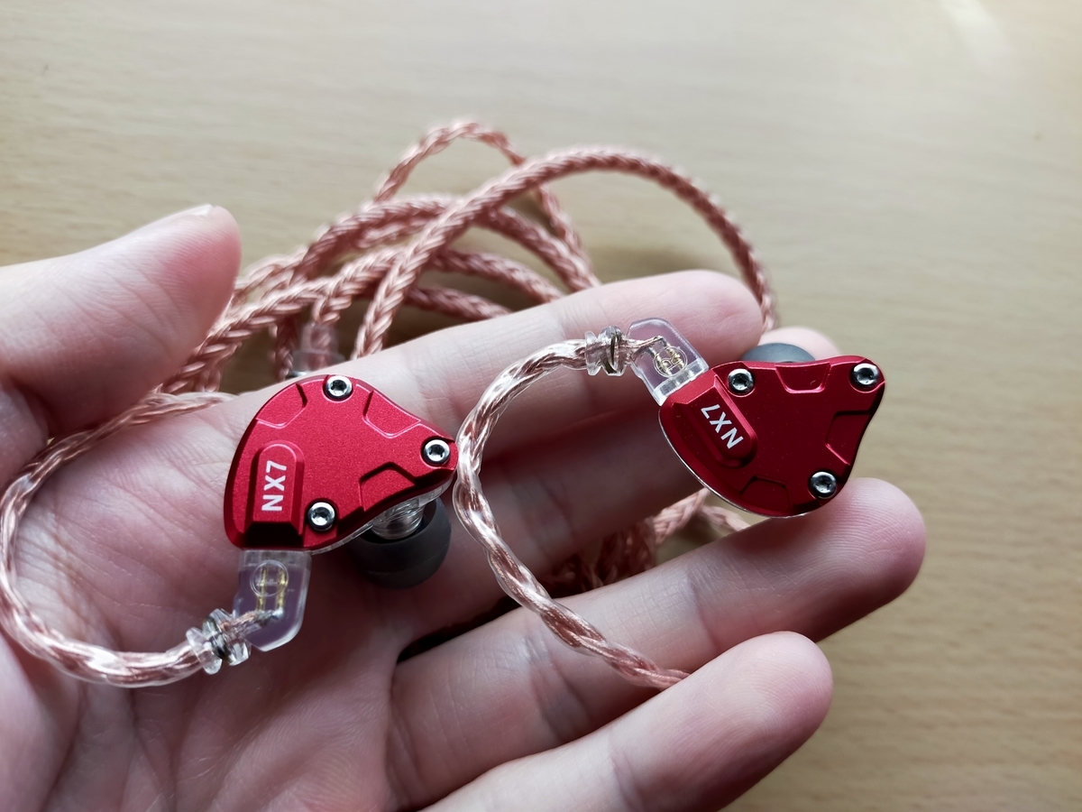 NICEHCK NX7 PRO ピエゾ+4BA+2DD NICEHCK NX7 Pro」 ピエゾ+4BA+2DD構成のマニア向け製品が「豪華