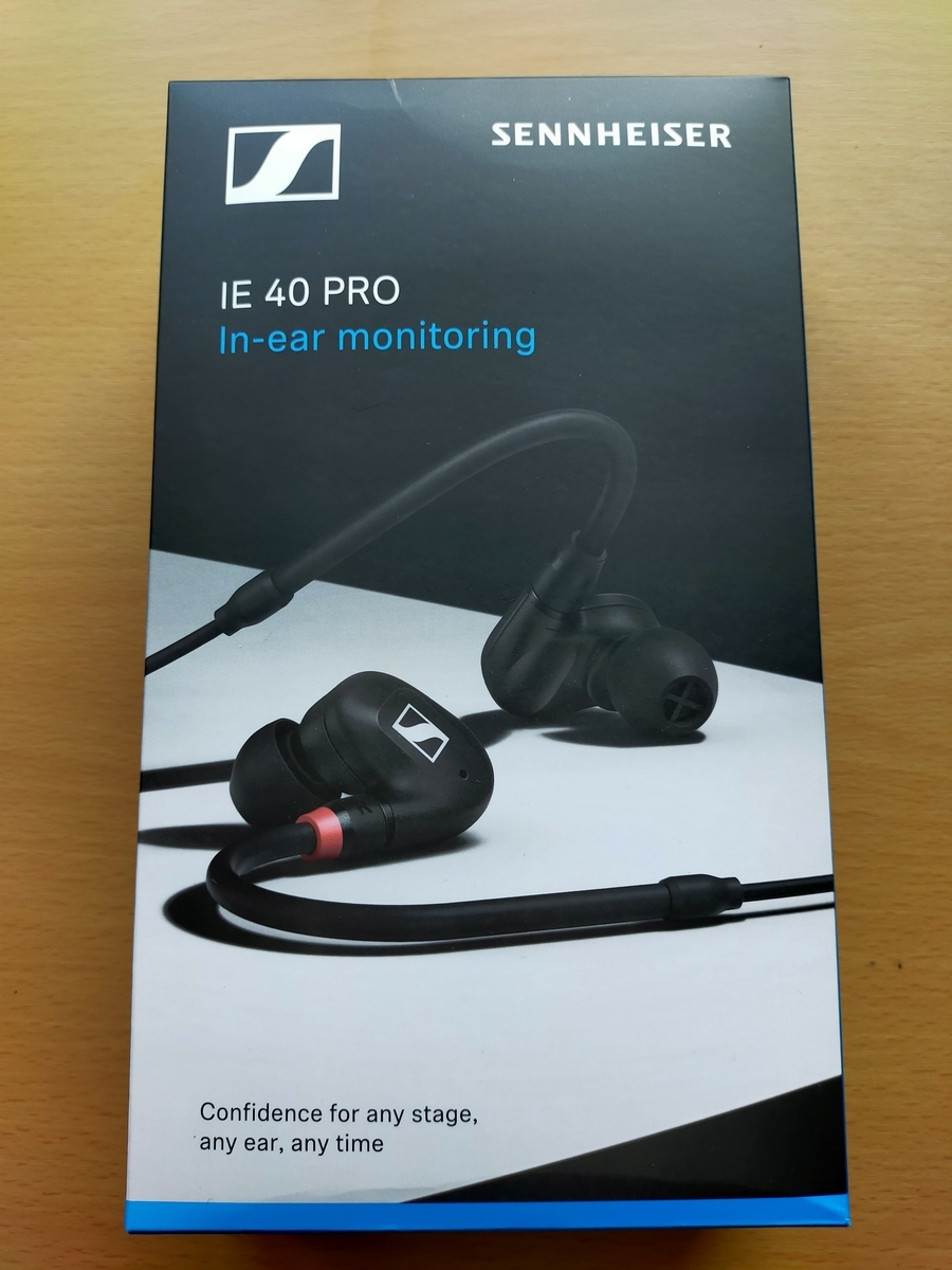 イヤホン Sennheiser IE 40 PRO Black : SENNHEISER IE SENNHEISER IE