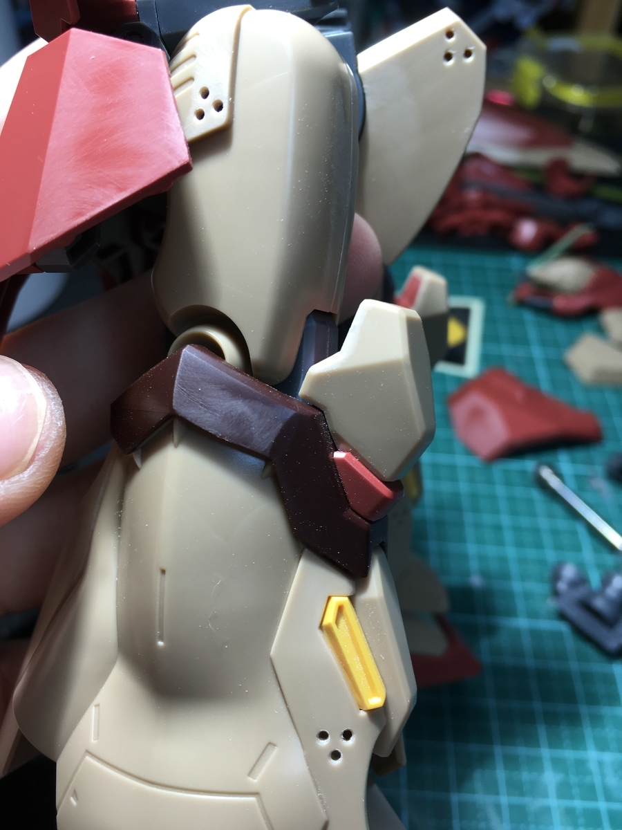 Hguc メッサーf01型 １ 制作 Tonerinのガンプラブログ