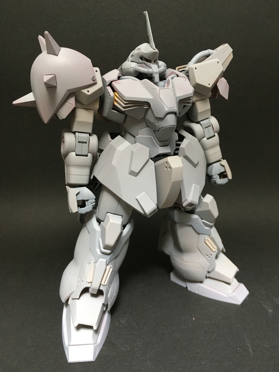 Hguc メッサーf01型 １ 制作 Tonerinのガンプラブログ
