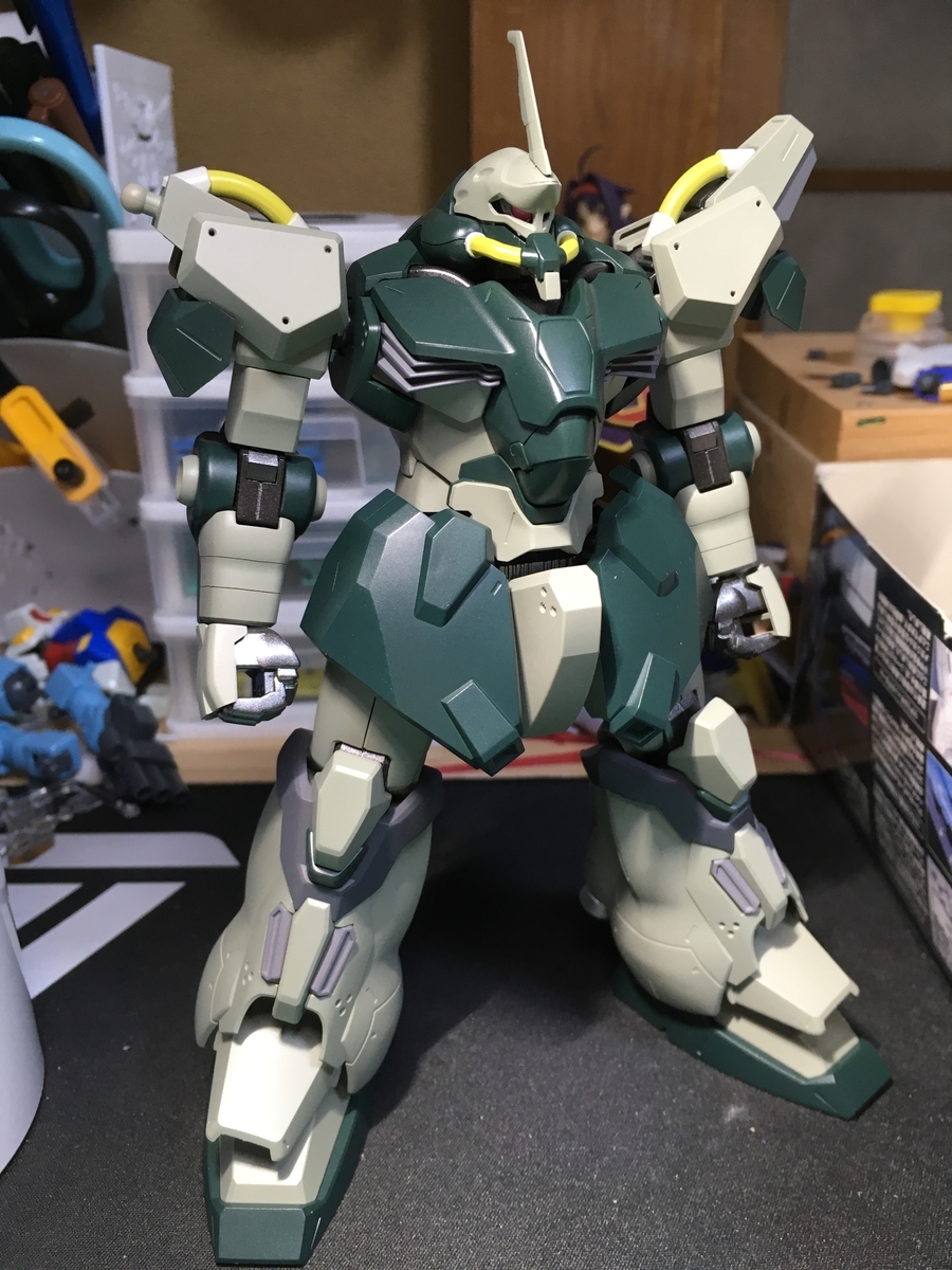 Hguc メッサーf01型 １ 制作 Tonerinのガンプラブログ