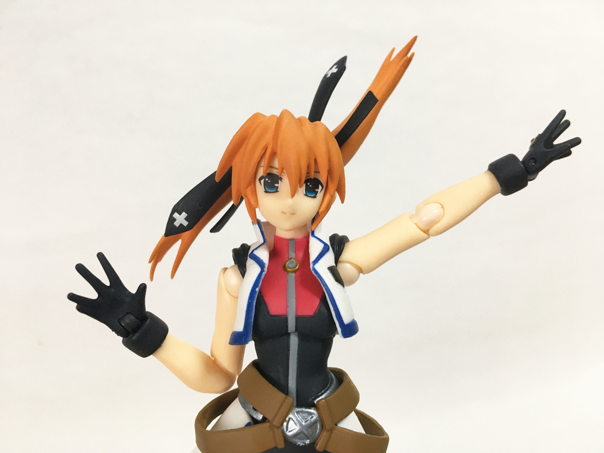 Figma ティアナ ランスター バリアジャケットver レビュー Tonerinのガンプラブログ