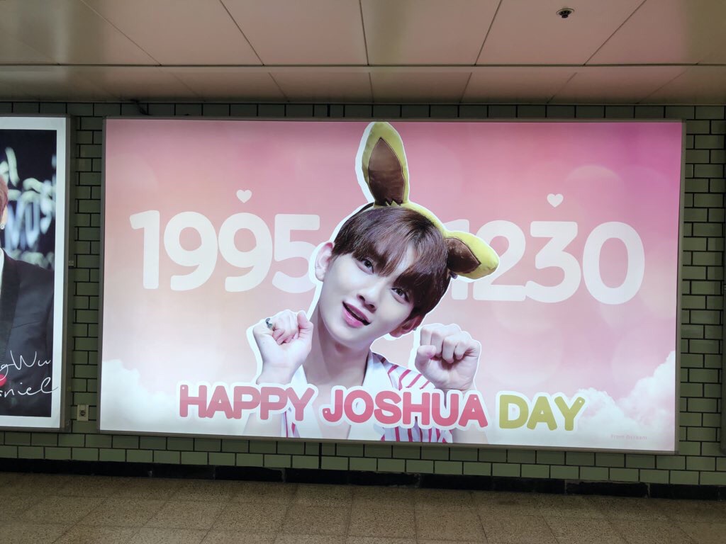 SEVENTEEN 韓国 エッジコン ソウルコン ポスター ジョシュア セブチ SEVENTEEN】ド新規男カラットのジョシュアさんセンイル巡り一人旅 後編