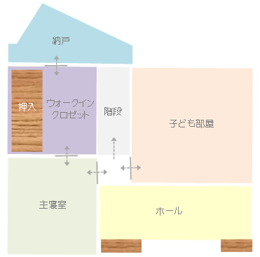 2階間取り図