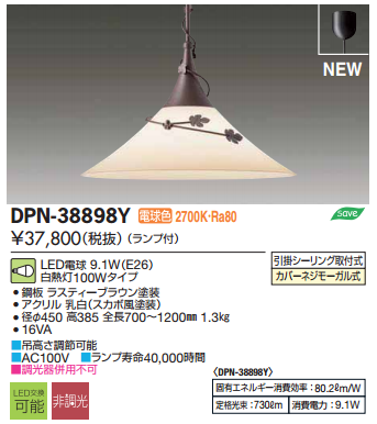大光DAIKODPN38898Y
