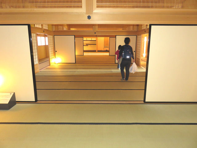 函館奉行所の大広間