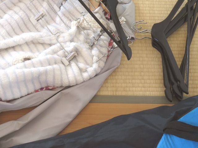 靴入れから取り出したもの