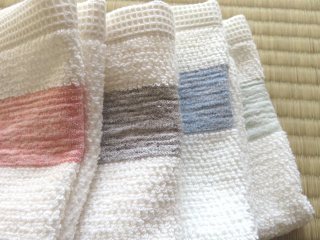 ポルトガル製のシンプルなタオル"