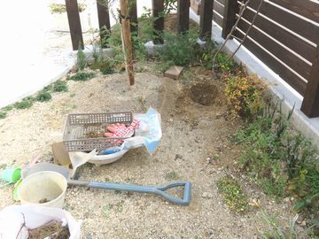 庭土の改良