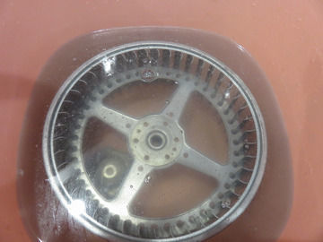 漬け置きしたシロッコファン