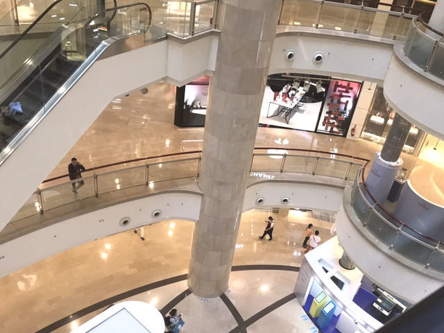 台北101の店内の様子