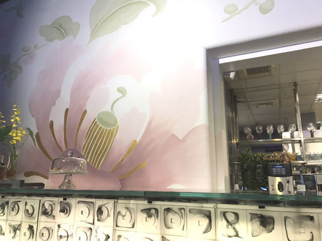 松山文創園区のカフェ LIULI CAFEの店内の様子
