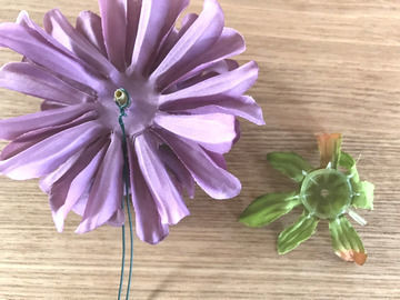 100均で手作りコサージュの作り方