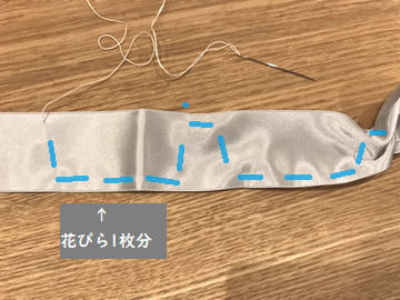 100均で手作りコサージュの作り方