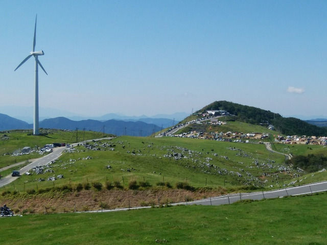 四国カルスト天狗高原の風景