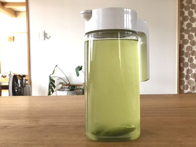 出来上がったお茶