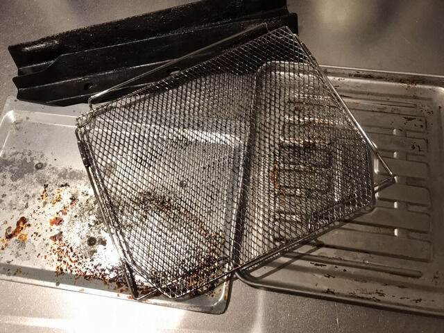 掃除後の調理器具