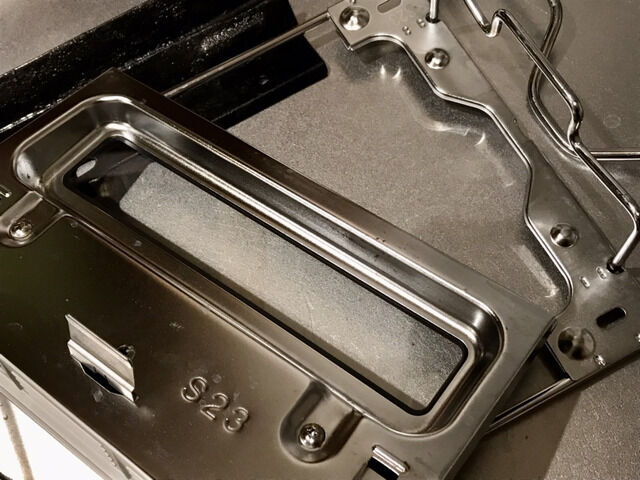 掃除後の調理器具