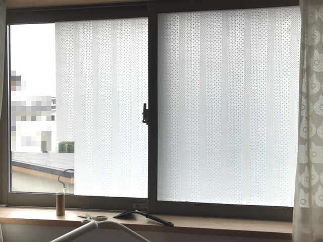 窓用マスキングテープ mtCASA Shade 1巻で貼れる面積