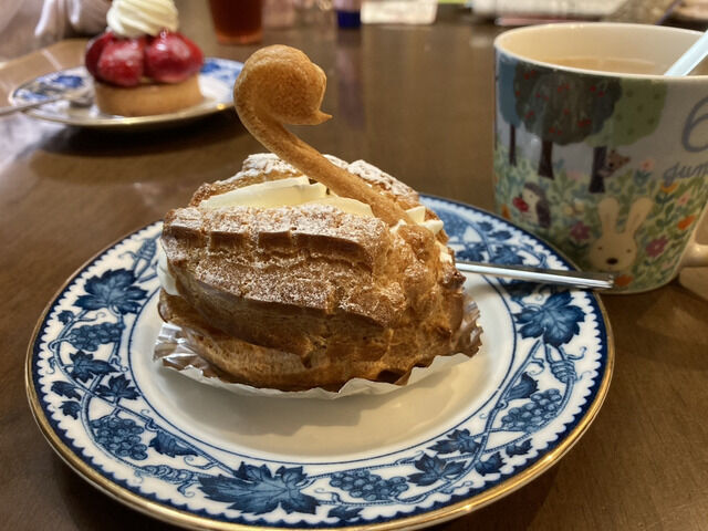 娘が勝ってきてくれたケーキ
