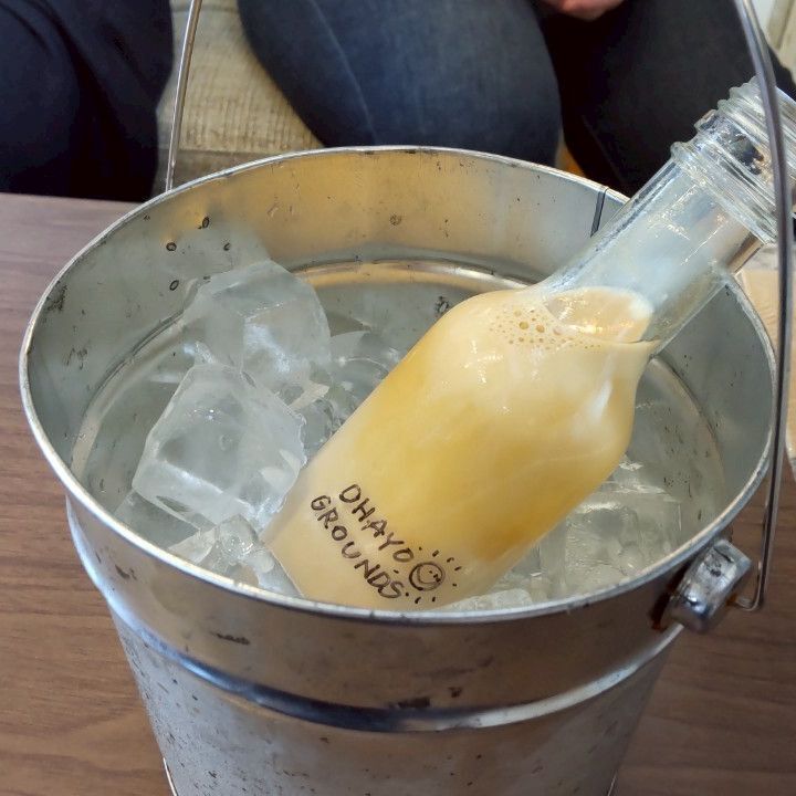 サウスビレッジ オハヨーカフェのミルクティー