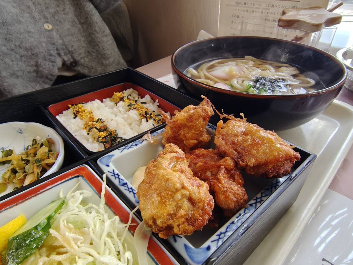 うどん喫茶スタートのスタート定食