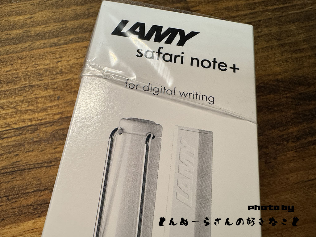LAMY Safari Note+ White iPad Pen 前編 おはこ開け - とんぬーらさん