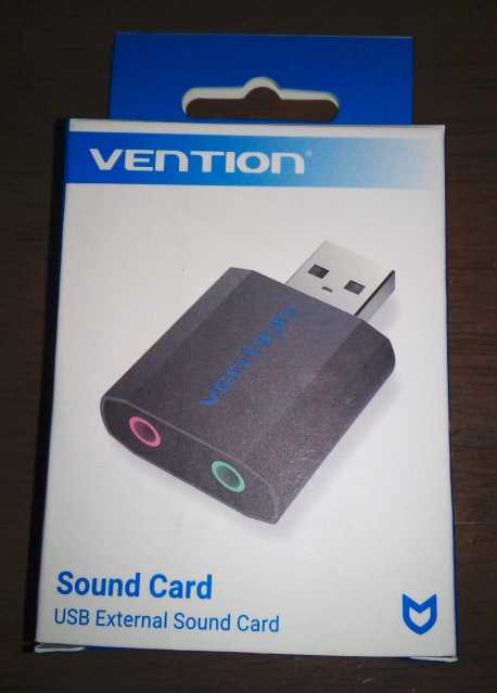 入手したUSBオーディオ変換アダプタ1