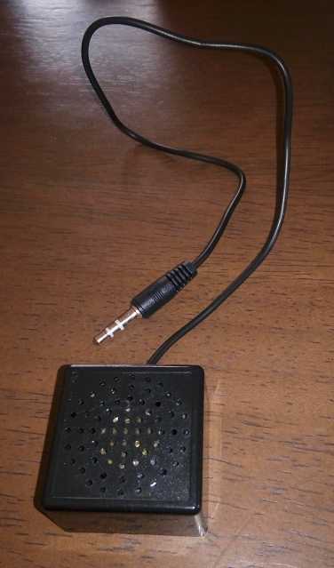 100円ショップのアンプなしスピーカー