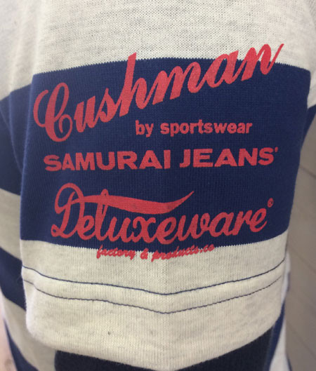 クッシュマン サムライジーンズ デラックスウエアによるガチTシャツを