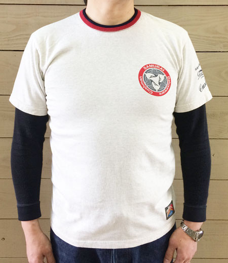 クッシュマン サムライジーンズ デラックスウエアによるガチTシャツを