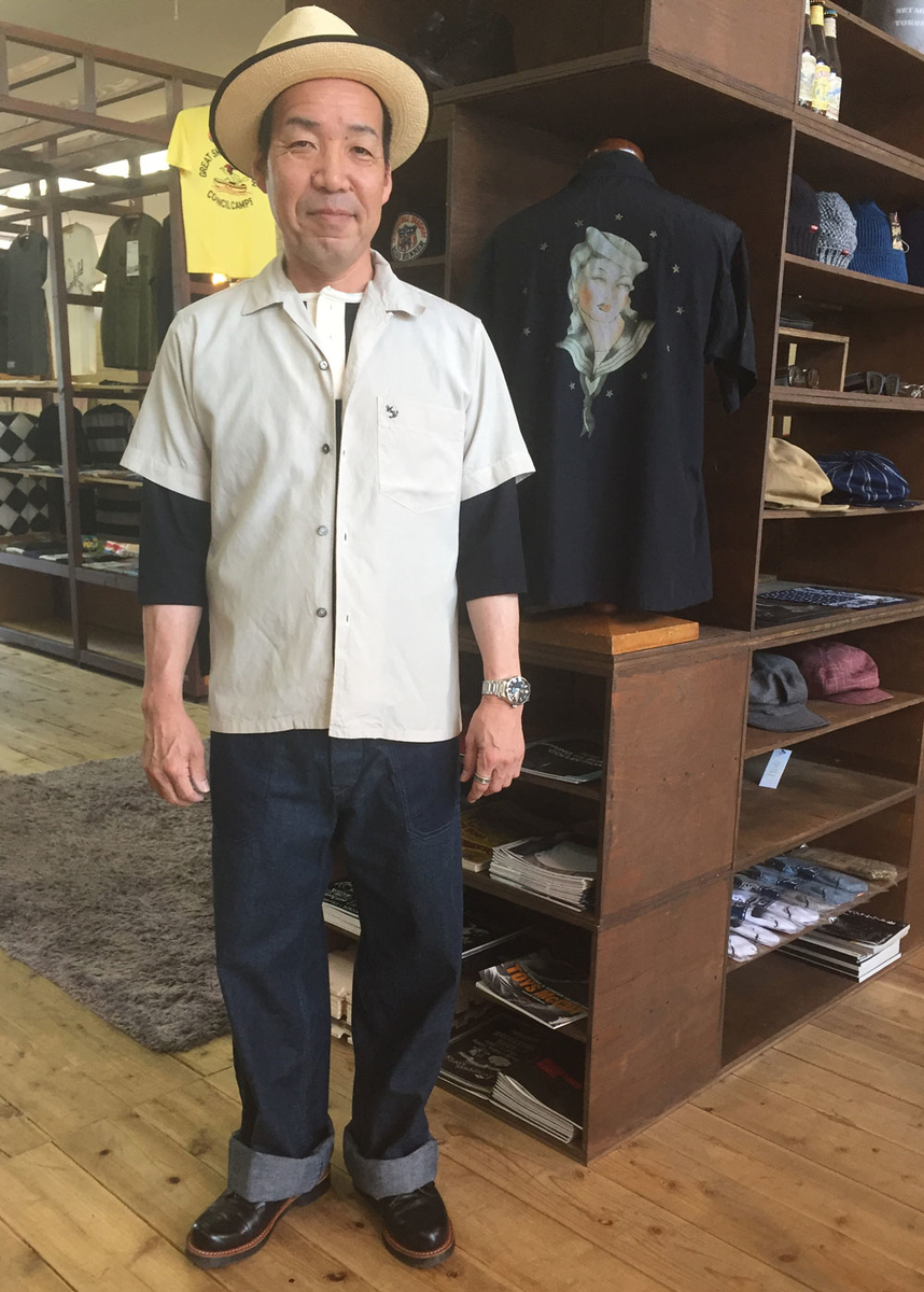 デラックスウエアの艶あるヴィンテージを彷彿させるレーヨンシャツが入荷しました アメカジ通販で国産ジーンズをお探しなら 山口県アメカジショップtop
