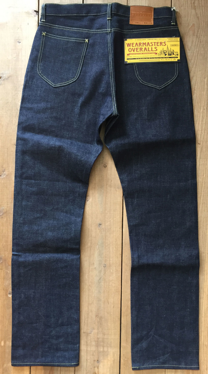 ボトムスアドベンチャー2019☆ ウエアマスターズ Lot.230 13.5oz左綾 