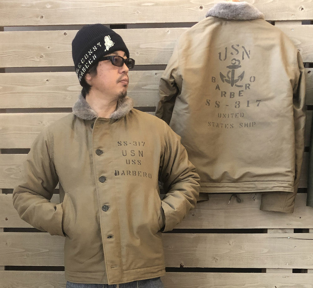極美品 トイズマッコイ N1 デッキ ジャケット 入荷情報！ TOYS McCOY 「N-1 Deck Jacket Navy Ver.」¥88000