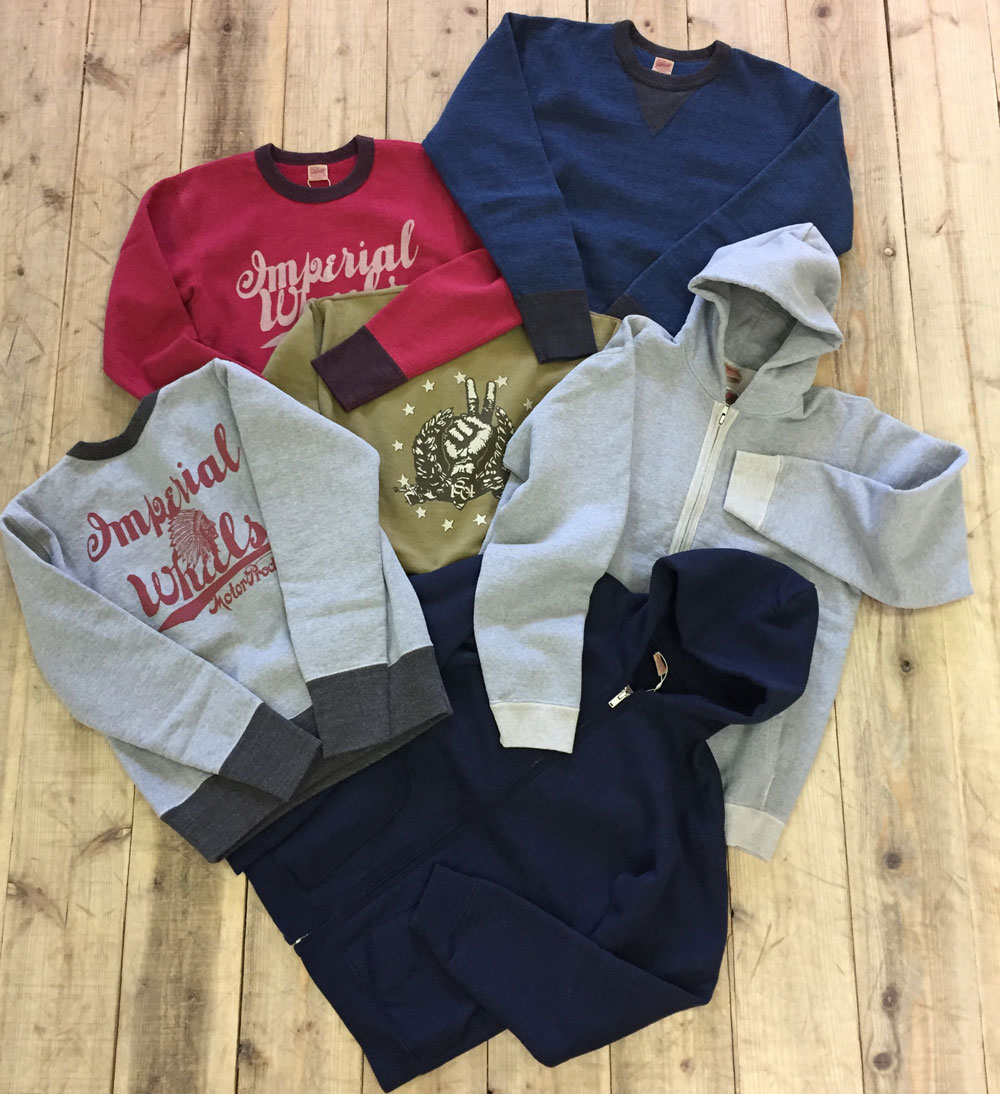 DELUXEWARE/デラックスウエア ならではのヘヴィーウェイトスウェットの